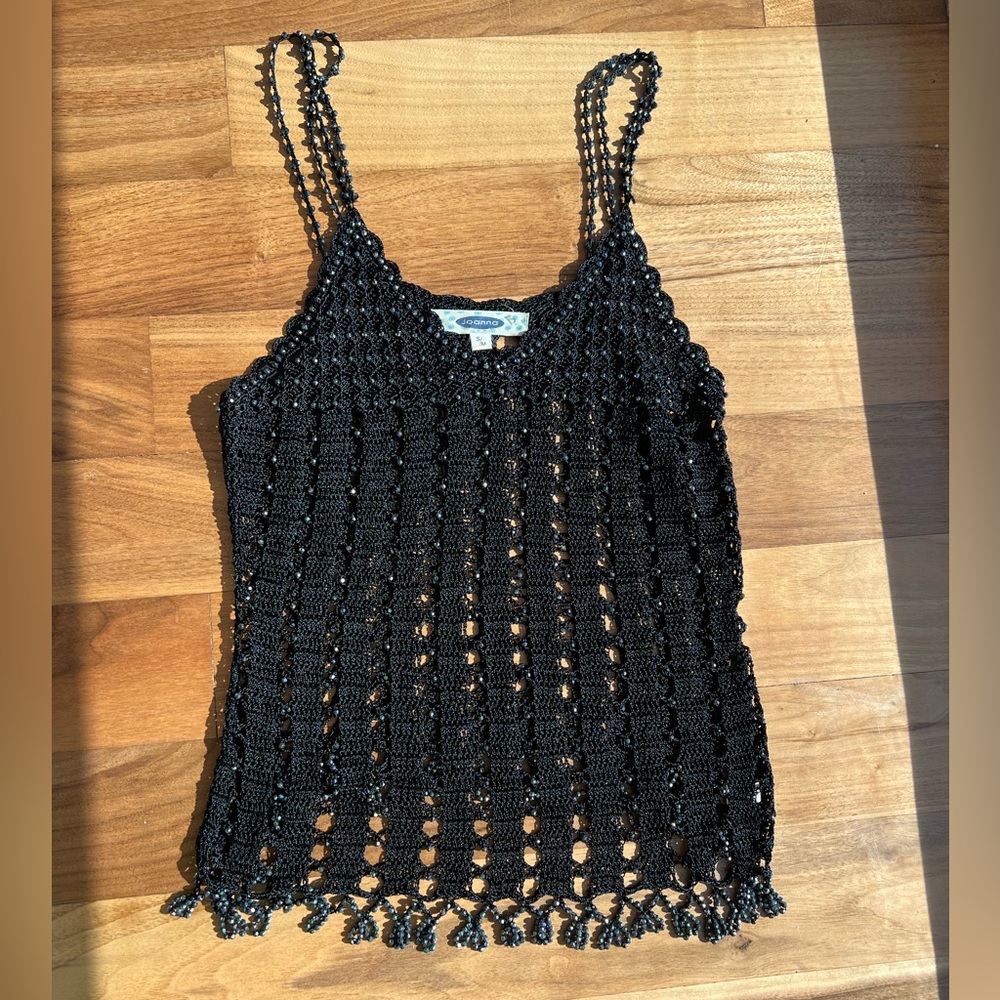 Vintage Y2K Beaded Tank Top